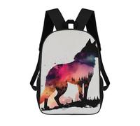sinyumoney Husky Silhouette Mochila Ligera Para Aeropuerto, Estudiantes Universitarios, Niñas, Niños Y Adolescentes 17inch