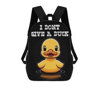 sinyumoney I Dont Give A Duck Mochilas Escolares Para Ordenador Para El Colegio/trabajo/viajes Para Niñas, Niños Y Adolescentes 17inch