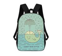 sinyumoney I Dont Give A Fuck Mochila Escolar De Moda Para Material Escolar, Mochila Impermeable Informal Para Niños/niñas/adolescentes 17inch