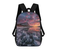 sinyumoney Ice Bubbles in Lake Baikal Mochila De Viaje Para La Universidad, Mochilas Para Adolescentes, Chicas, Chicos, Mujeres Y Hombres 17inch