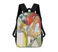 sinyumoney Ice Cream Mochila Escolar Secundaria Informal Para Viajes, Bolsos Escolares Para Adolescentes, Chicas, Chicos, Mujeres Y Hombres 17inch
