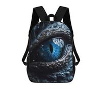 sinyumoney Ice Dragons Sapphire Eye Mochila Escolar Impresa En 3D Para Niños, Mochila Escolar Informal De Moda Para Viajes Para Niños Y Estudiantes 17inch