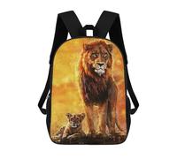 sinyumoney Icon Family Lion 17inch Mochilas Escolares Impresas En 3D, Mochilas Escolares De Moda Para Niños De Primaria Y Secundaria