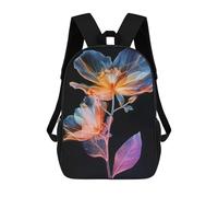 sinyumoney Illuminated Flora Mochila Impermeable Para Ordenador Portátil Para Acampada, Aventuras Al Aire Libre Y Viajes Diarios 17inch