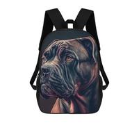 sinyumoney Impresión 3D Cane Corso Portrait Dog Mochilas Escolares Para Niños Mochilas Para Libros De Gran Capacidad Mochila De Viaje Mochilas De Día 17inch