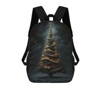 sinyumoney Impresión 3D Christmas Tree II Mochilas Escolares Para Niños Mochilas Para Libros De Gran Capacidad Mochila De Viaje Mochilas De Día 17inch