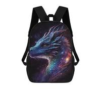 sinyumoney Impresión 3D Cosmic Dragon Art Print-21 Mochilas Escolares Para Niños De 17 Pulgadas, Mochilas Para Libros Para Niños, Mochila De Gran Capacidad, Mochila De Viaje, Mochilas De Uso Diario