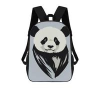 sinyumoney Impresión 3D Cute Panda Mochilas Escolares Para Niños De 17 Pulgadas, Mochilas Para Libros Para Niños, Mochila De Gran Capacidad, Mochila De Viaje, Mochilas De Uso Diario