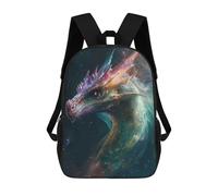 sinyumoney Impresión 3D Galactic Dragon Mochilas Escolares Para Niños Mochilas Para Libros De Gran Capacidad Mochila De Viaje Mochilas De Día 17inch
