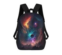 sinyumoney Impresión 3D Galactic Dreamscape -8 Mochilas Escolares Para Niños Mochilas Para Libros De Gran Capacidad Mochila De Viaje Mochilas De Día 17inch