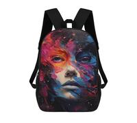 sinyumoney Impresión 3D Galaxy Girl No6 Mochilas Escolares Para Niños Mochilas Para Libros De Gran Capacidad Mochila De Viaje Mochilas De Día 17inch