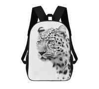 sinyumoney Impresión 3D Jaguar Head Poster Mochilas Escolares Para Niños De 17 Pulgadas, Mochilas Para Libros Para Niños, Mochila De Gran Capacidad, Mochila De Viaje, Mochilas De Uso Diario
