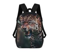 sinyumoney Impresión 3D Leopard in The Wild Mochilas Escolares Para Niños Mochilas Para Libros De Gran Capacidad Mochila De Viaje Mochilas De Día 17inch