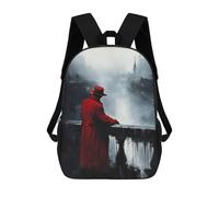 sinyumoney Impresión 3D Lost in The Distance Mochilas Escolares Para Niños Mochilas Para Libros De Gran Capacidad Mochila De Viaje Mochilas De Día 17inch