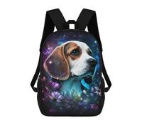 sinyumoney Impresión 3D Magical Beagle Dreamscape Mochilas Escolares Para Niños De 17 Pulgadas, Mochilas Para Libros Para Niños, Mochila De Gran Capacidad, Mochila De Viaje, Mochilas De Uso Diario