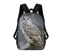 sinyumoney Impresión 3D Owl Watercolor New Mochilas Escolares Para Niños De 17 Pulgadas, Mochilas Para Libros Para Niños, Mochila De Gran Capacidad, Mochila De Viaje, Mochilas De Uso Diario