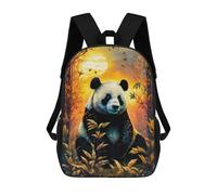 sinyumoney Impresión 3D Panda in Autumn Forest Mochilas Escolares Para Niños Mochilas Para Libros De Gran Capacidad Mochila De Viaje Mochilas De Día 17inch