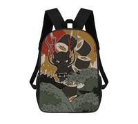 sinyumoney Impresión 3D Sushi Dragon Mochilas Escolares Para Niños Mochilas Para Libros De Gran Capacidad Mochila De Viaje Mochilas De Día 17inch