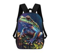 sinyumoney Impresión 3D The According Frog Mochilas Escolares Para Niños Mochilas Para Libros De Gran Capacidad Mochila De Viaje Mochilas De Día 17inch