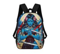 sinyumoney Impresión 3D The Black Flame of Creation Mochilas Escolares Para Niños Mochilas Para Libros De Gran Capacidad Mochila De Viaje Mochilas De Día 17inch