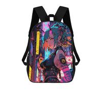 sinyumoney Impresión 3D The Rise of The Neon Demon Mochilas Escolares Para Niños De 17 Pulgadas, Mochilas Para Libros Para Niños, Mochila De Gran Capacidad, Mochila De Viaje, Mochilas De Uso Diario
