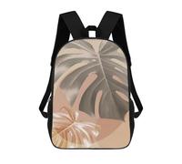 sinyumoney Impresión 3D Tropical Set 01 Mochilas Escolares Para Niños Mochilas Para Libros De Gran Capacidad Mochila De Viaje Mochilas De Día 17inch