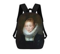 sinyumoney Infantas Maid in Brussels Mochila Escolar Ligera Para Aeropuerto, Estudiantes Universitarios, Mochila Para Adolescentes, Chicas, Chicos, Mujeres Y Hombres 17inch
