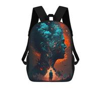 sinyumoney Inner Fire A Journey Within Mochila Escolar Infantil Impresa En 3D Para Niños, Mochilas De Viaje, Bolsas Para Libros, Mochila Escolar Infantil 17inch
