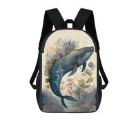 sinyumoney Innocent Whale Mochilas Escolares Secundarias Informales Para Viajes. Mochilas Escolares Para La Escuela/trabajo/viajes. 17inch