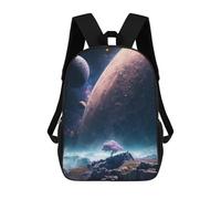 sinyumoney Interstellar Tree Mochila Ligera Informal Para El Día A Día, Mochila Escolar Para El Campus, Actividades Al Aire Libre, Viajes Y Deportes 17inch