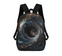 sinyumoney Interstellar Warp Voyage Mochila Escolar Resistente Al Agua - Perfecta Para Viajes, Trabajo Y Uso Diario 17inch
