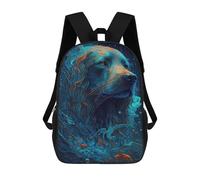sinyumoney Irish Setter Dog Storybook Mochila Escolar Para Niñas Y Niños, Mochilas De Gran Capacidad, Mochilas Ligeras Para Niños Y Estudiantes 17inch