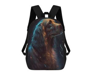 sinyumoney Irish Setter Under Moonlight - Mochila para computadora para escuela, trabajo, viajes, para adolescentes, niñas, niños, mujeres y hombres, Irish Setter Dog-2, 17"