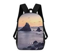 sinyumoney Ise Meoto Iwa Japan Mochila Ronaldo, Mochila Infantil, Mochila Escolar Para Estudiantes, Mochila Para Libros, Mochila Escolar Impresa En 3D Para Niños Y Niñas, 17inch