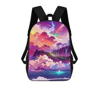 sinyumoney Island of Dreams -10 Mochilas Informales Para Niños, Mochila Escolar Para Adolescentes, Niñas Y Niños, Mochilas Para Libros 17inch