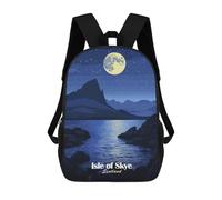 sinyumoney Isle of Skye Night Mochila Escolar Para Niñas 17inch Mochila Informal Ligera Para Niños Y Niñas, Ideal Para Estudiantes De Secundaria