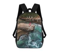 sinyumoney Izu Beach Japan Mochila Escolar, Mochila Infantil Para Niños Y Adolescentes, Regalos, Mochilas De Día Con Impresión 3D, Mochila Escolar, Mochila Para Libros 17inch