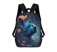 sinyumoney Jack Russell Terrier Dog Mochila Escolar Impresa En 3D Mochila Escolar De Moda Para Niños Mochilas Para Niños Estudiantes De Secundaria 17inch