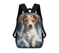 sinyumoney Jack Russell Terrier Portrait Mochilas Para Niños Mochila Escolar Mochila Escolar Impresa En 3D Para Niños Estudiantes De Primaria Y Secundaria 17inch