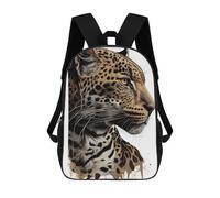 sinyumoney Jaguar Face Painting Mochilas Para Niños Mochila Escolar Mochila Escolar Impresa En 3D Para Niños Estudiantes De Primaria Y Secundaria 17inch