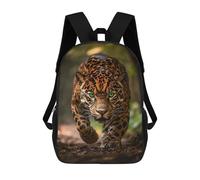 sinyumoney Jaguar in Amazon Rainforest-2 Mochila Escolar, Mochila De Negocios, Mochila Impermeable Para Libros, Para Acampar, Aventuras Al Aire Libre Y Viajes Diarios 17inch
