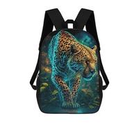 sinyumoney Jaguar Mochila Escolar Mochilas Escolares Para Niñas Y Niños Mochila Con Bolsillo Mochila Escolar De Moda Para Niños 17inch