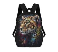 sinyumoney Jaguar Painting Mochilas Infantiles Impresas En 3D Para Niños. Mochilas De Viaje De Moda Para Niños. Mochila Escolar Para Estudiantes De Primaria Y Secundaria.