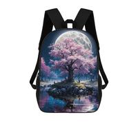 sinyumoney Japan Cherry Blossom Mochila Con Bolsillo Mochilas Impresas En 3D, Mochilas De Viaje, Mochilas Para Libros, Mochila Escolar Para Niños 17inch