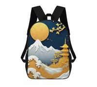 sinyumoney Japan Landscape Art Mochila Escolar Infantil Impresa En 3D Para Niños, Mochilas De Viaje, Bolsas Para Libros, Mochila Escolar Infantil 17inch