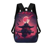 sinyumoney Japan Landscape Mochila Escolar Mochila Para Niñas Y Niños Mochilas De Gran Capacidad Mochilas Ligeras Para Niños Y Estudiantes 17inch