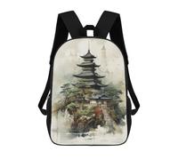 sinyumoney Japan Landscape Mochila Escolar Mochilas Escolares Para Niñas Y Niños Mochila Con Bolsillo Mochila Escolar De Moda Mochila Infantil 17inch