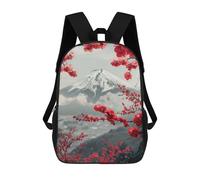 sinyumoney Japan Theme Poster Temple Mochila Escolar Para Niñas Mochila Impermeable Mochila Informal De Día Mochila Ligera Para Niño Y Niña Mochila Escolar 17inch