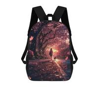 sinyumoney Japanese Anime Girl Walk Mochila Escolar Resistente Al Agua Para Computadora, Ideal Para Campus, Actividades Al Aire Libre, Viajes Y Deportes 17inch