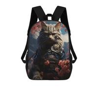 sinyumoney Japanese Cat Portrait Mochilas Escolares Resistentes Al Agua Mochila Escolar De Negocios - Perfecta Para Viajes, Trabajo Y Uso Diario 17inch